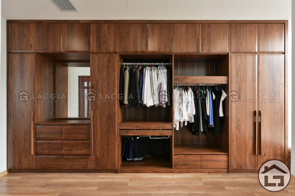Tủ quần áo 1m8 thiết kế đơn giản cho không gian Minimalism | ZataFu