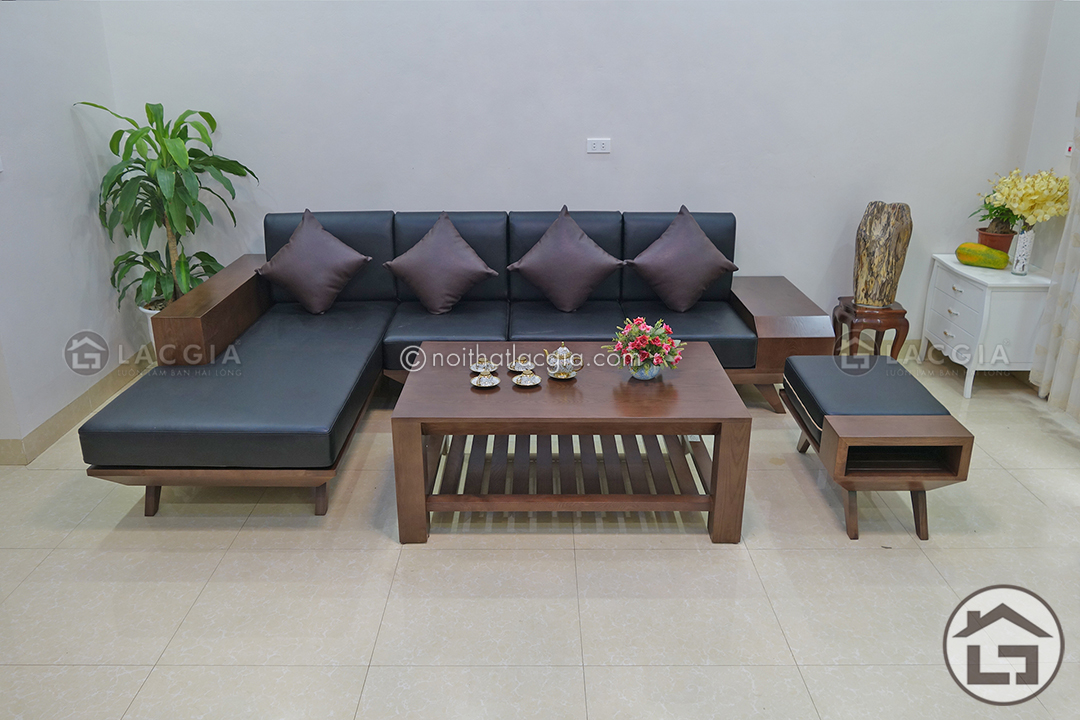 ban ghe go phong khach dep SF05 1 - Top mẫu bàn ghế sofa gỗ đẹp - Vị vua của không gian phòng khách