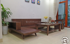 Sofa gỗ đẹp cho chung cư với vẻ đẹp hiện đại và sang trọng