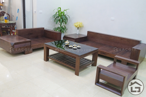sofa go cho khong gian phong khach dep SF12 36 300x200 - Mẫu sofa gỗ đẳng cấp, sang trọng nhất tại Nội Thất Lạc Gia