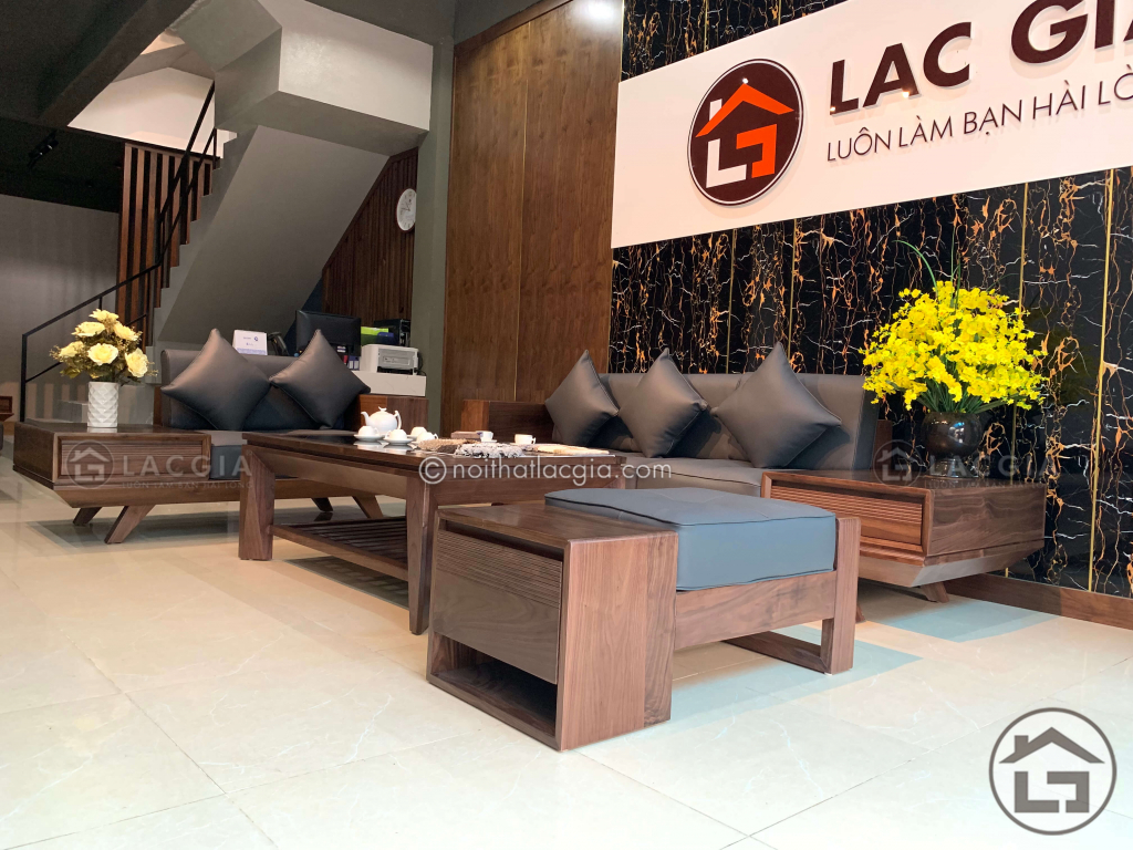 Bàn ghế sofa gỗ đẹp cho phòng khách