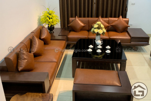 Sofa gỗ hiện đại cho chung cư đẹp