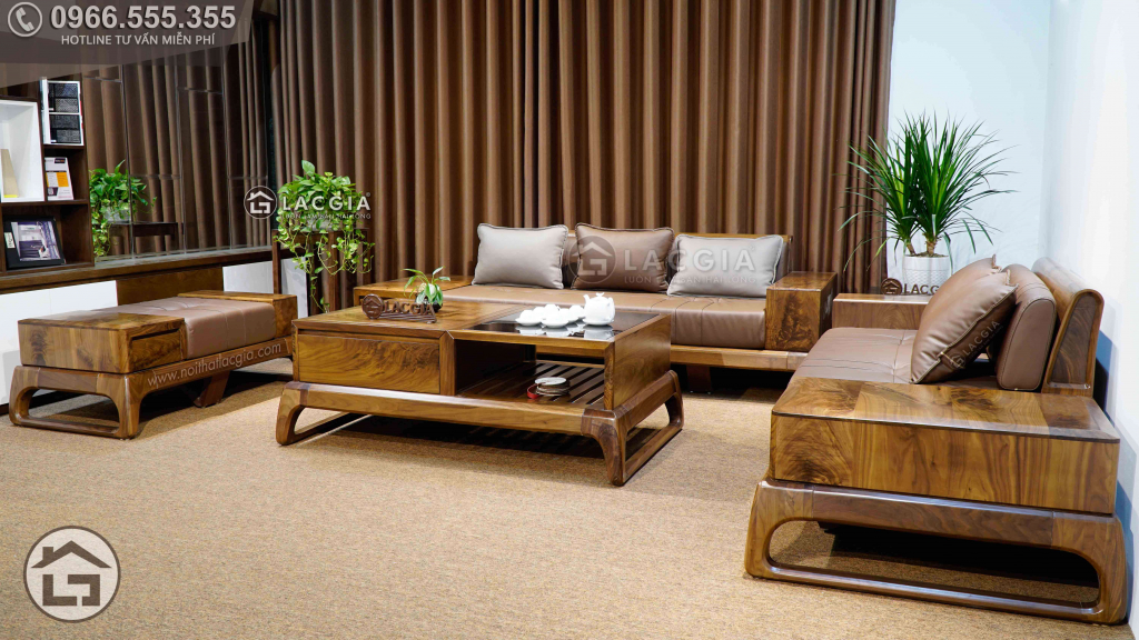 sofa go oc cho sf28 12 1024x576 - Tìm hiểu 3 kiểu dáng sofa gỗ hiện đại cho từng kiến trúc phòng khách