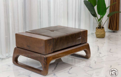Sofa gỗ tự nhiên chữ L hiện đại SF30