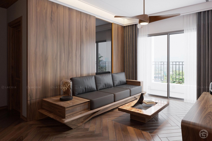 Thiết kế nội thất chung cư cao cấp King Place 124m2