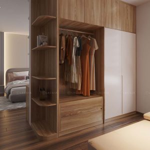 Tủ quần áo gỗ cao cấp TA16