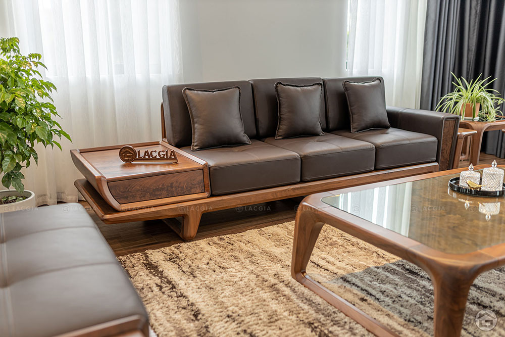 lita sofa 8 - Lita – Sofa gỗ hiện đại biểu tượng của sự may mắn