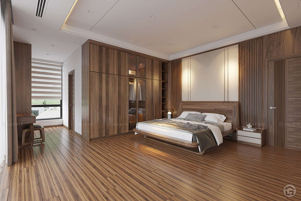 Thiết kế nội thất phòng ngủ 16m2 với phong cách hiện đại  Kênh Sinh Viên