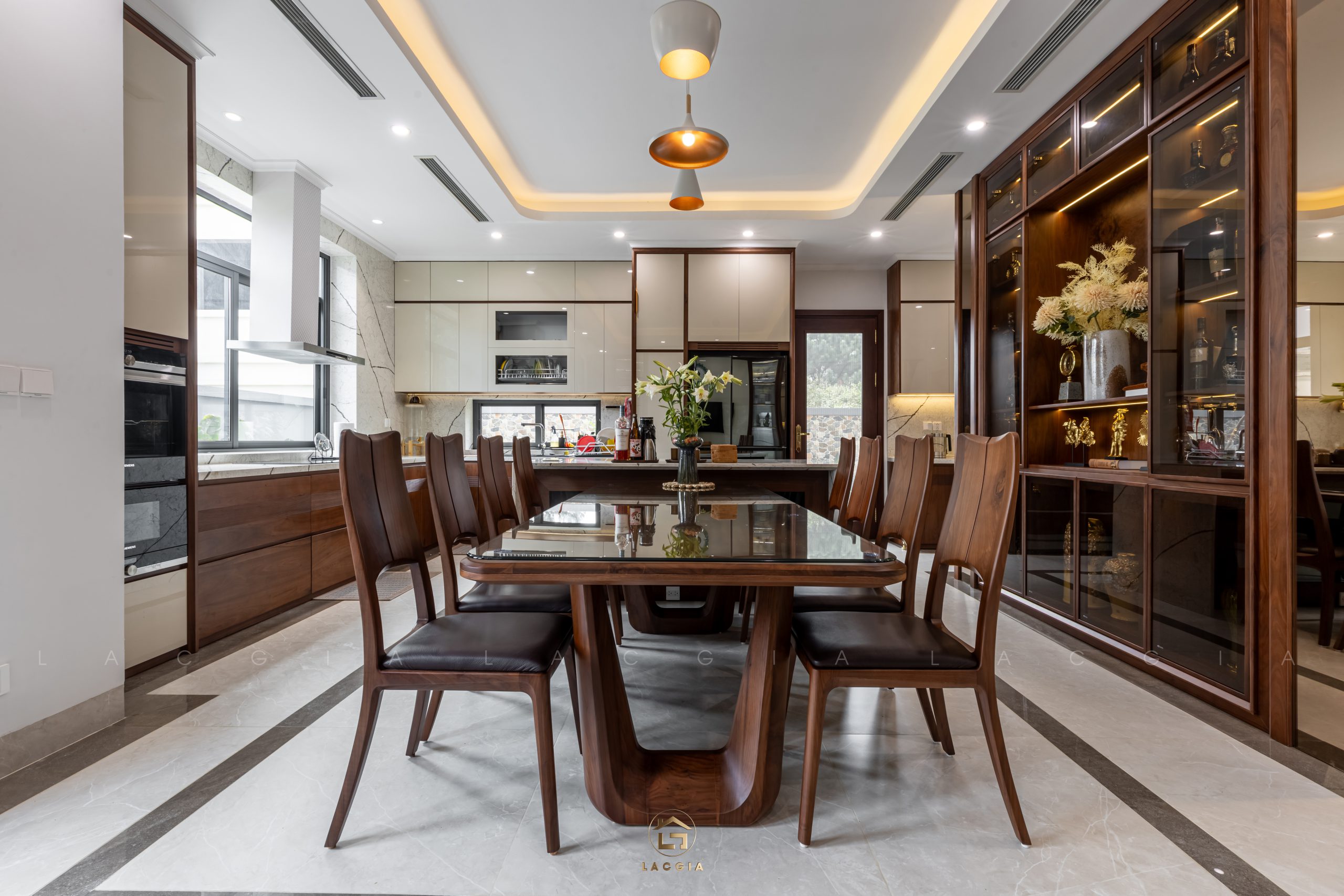 Bàn ghế ăn gỗ cao cấp BA20